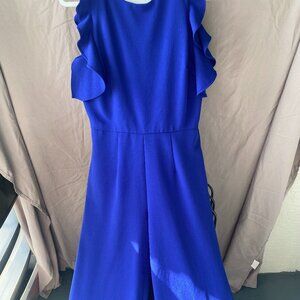 Julia Jordan Blue Pant's Jumpsuit. Size: 4